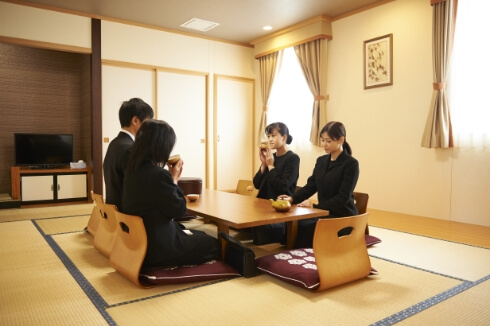 安置付添宿泊(通夜当日分)